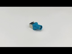 Kode Z Konektor PCB FAKRA Melalui Lubang Steker Sudut Kanan 50 Ohm