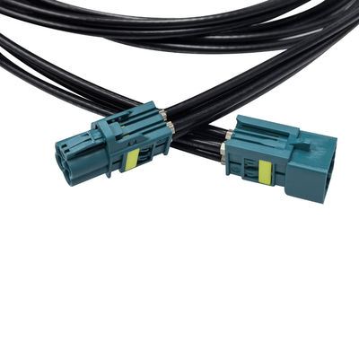 Kabel kode FAKRA Z mini untuk konektivitas hiburan kursi belakang yang stabil